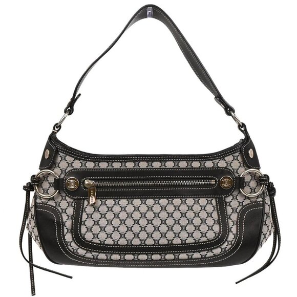 Celine Gray Macadam Handbag Y - Picture 1 of 11